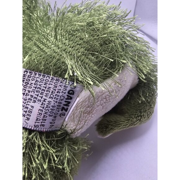 GANZ WEBKINZ Shaggy Green Frog HM001- No Code- Retired - Picture 5 of 7